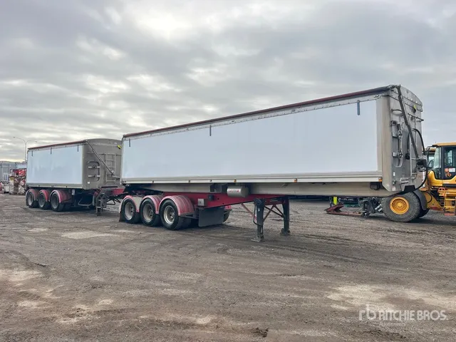 2020 Lusty EMS Tri/A Stag B-Double Combination End Dump Trailer