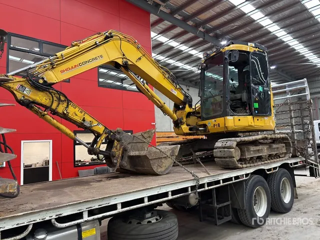 2018 Komatsu PC88MR-10 Tracked Excavator