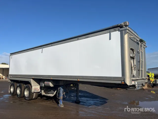 2021 Lusty EMS 9.8 m Tri/A End Dump Trailer