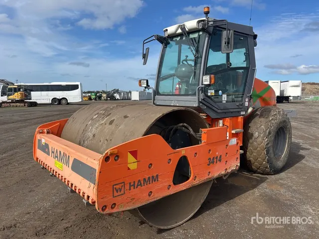 2019 Hamm 3414 Smooth Drum Compactor