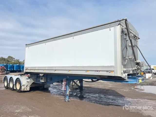 2016 MaxiTrans 6.5 m Tri/A B-Double Lead Rollback End Dump Trailer