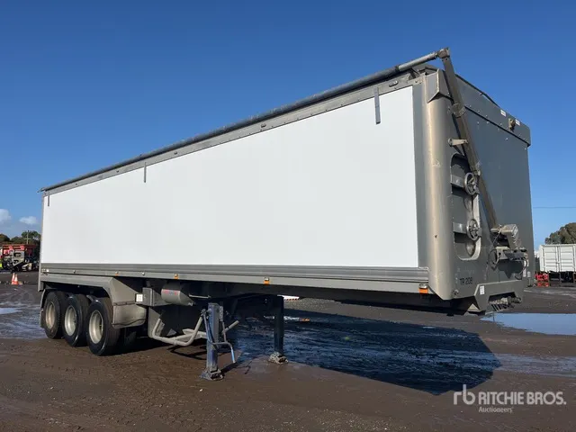 2021 Lusty EMS 9.8 m Tri/A End Dump Trailer