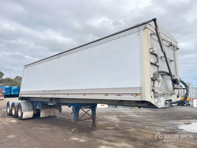 2017 MaxiTrans 8.8 m Tri/A B-Double Lead Sliding End Dump Trailer