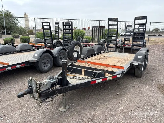2022 MMDI 12 ft T/A Equipment Trailer