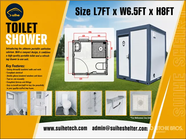 2026 Suihe NT-SH(a) 1 Person Portable Toilet (Unused)