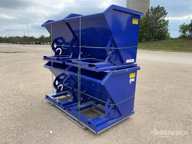 Quantity of (4) 2026 Suihe N-1CY-4 1 cyd Self-Dumping Hopper (Unused)