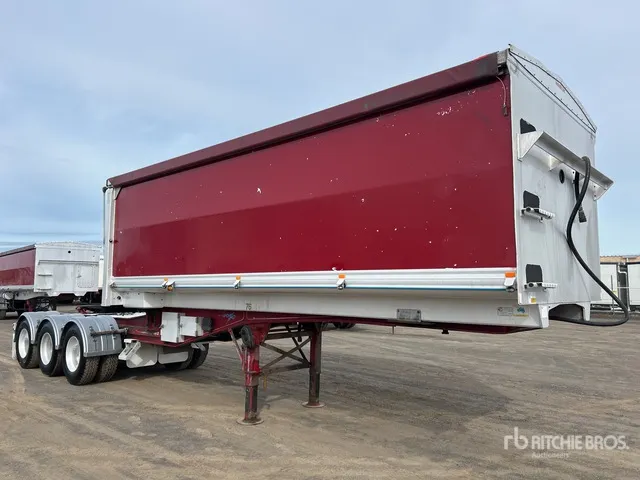 2008 Sloanebuilt 6.5 m Tri/A B-Double Lead Rollback End Dump Trailer
