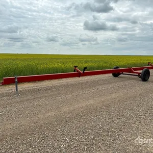 Custom Built 34 ft Header Transport Trailer