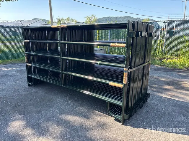 Quantity of (24) 2026 BYT MDRP96 9 ft 6 in Ranch Livestock Panel (Unused)