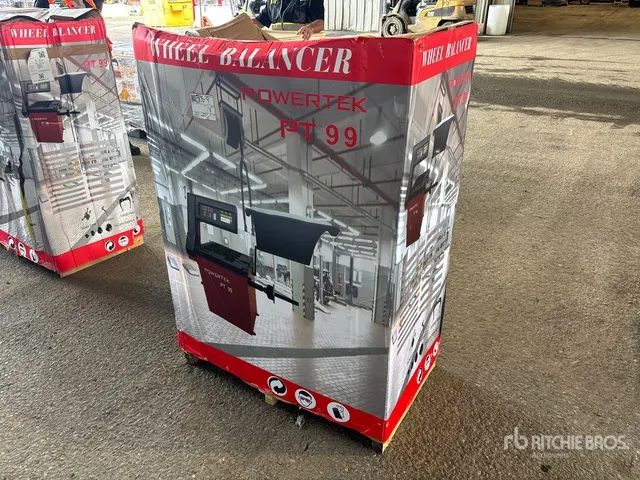 2026 Powertek PT99 Wheel Balancer (Unused)