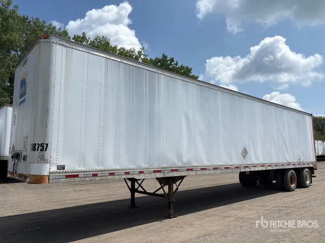 1996 Trailmobile 48 ft x 102 in T/A Van Trailer