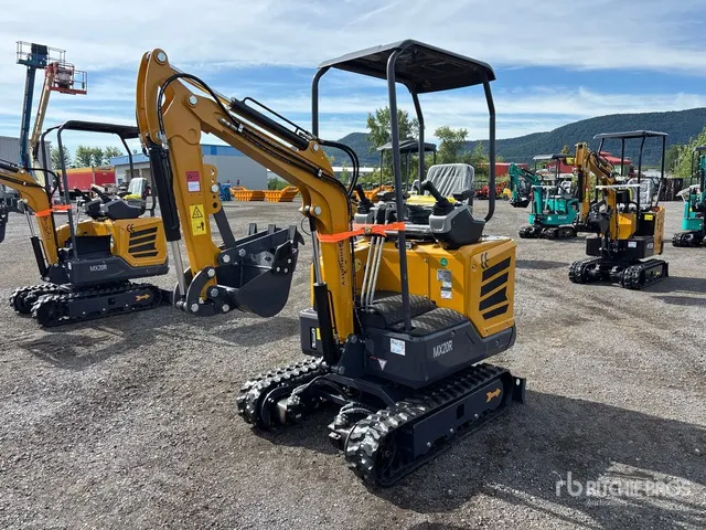 2026 CFG MX20R Mini Excavator (Unused)