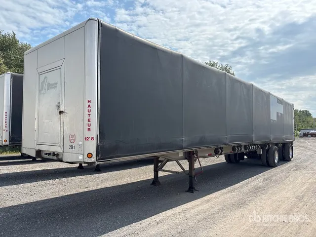 2016 Alutrec 48 ft T/A Curtain Side Trailer