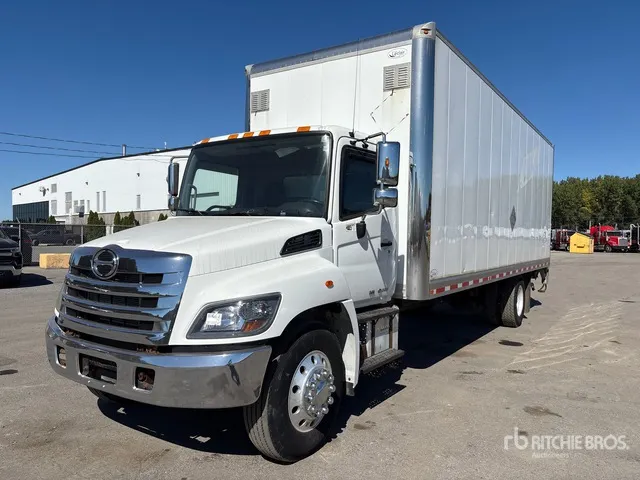 2017 Hino 358 4x2 Van Truck