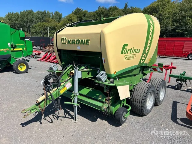 2013 Krone Fortima V1500MC Round Baler