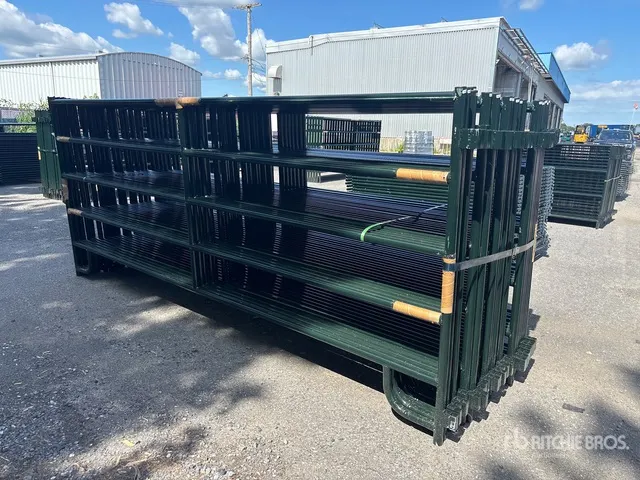 Quantity of (24) 2026 BYT RP120 12 ft Ranch Livestock Panel (Unused)