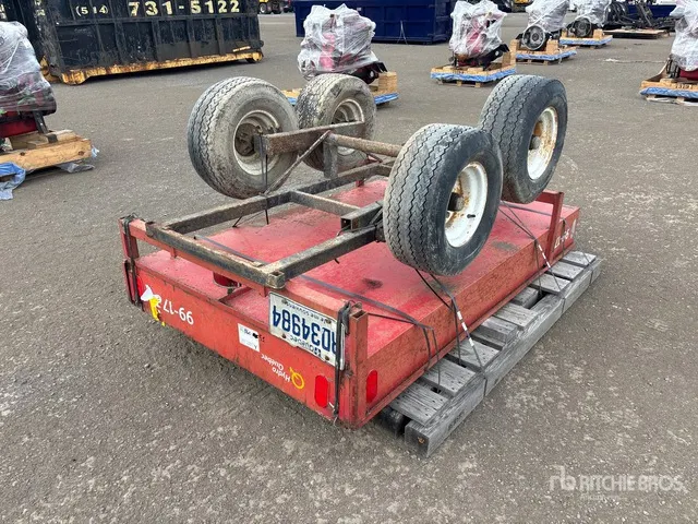 1991 JMS 6 ft T/A Off Road ATV Utility Trailer