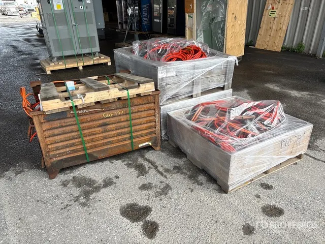 Quantity of (4) Crates of Hydraulic Hose Fabrication Machine