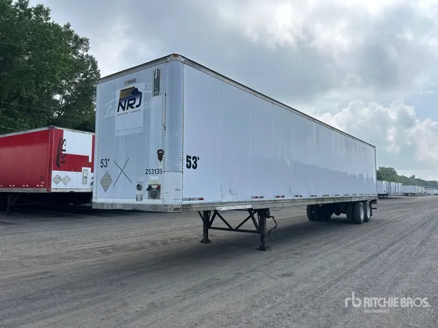 1998 Manac 94253 53 ft x 102 in T/A Van Trailer