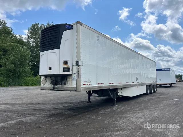 2017 Manac 94353 53 ft x 102 in B-Train Lead Rollback Tri/A Refrigerated Trailer