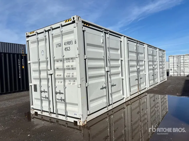 2026 40 ft High Cube Multi-Door Storage Container