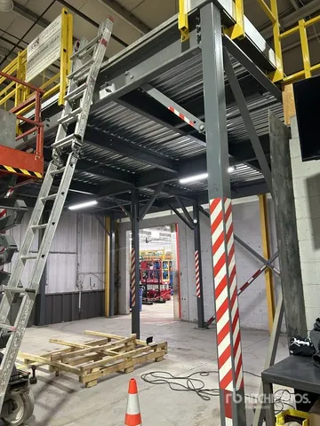 18 ft x 26 ft Steel Mezzanine
