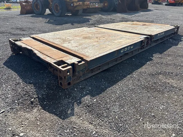 20 ft x 8 ft Flat Rack Container