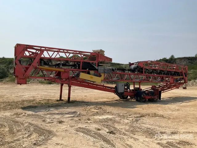 Kafka 36 in x 110 ft Portable Radial Stacking Conveyor