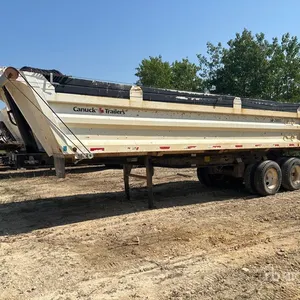 2007 Canuck 25 ft T/A End Dump Trailer