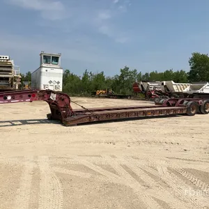 Fontaine Tri/A Removable Gooseneck Lowboy Trailer