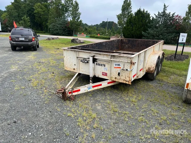 2008 Homemade 14 ft T/A Utility Trailer
