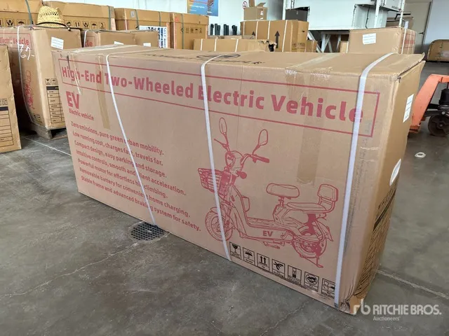 2026 EV-BLACK Electric Scooter (Unused)