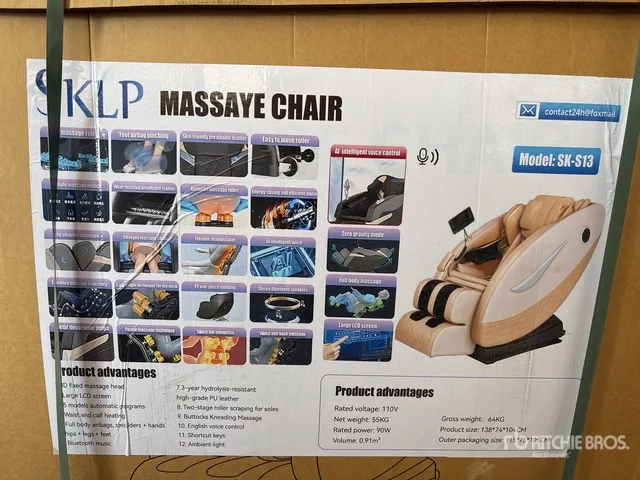 2026 SKLP SK-S13 Massage Chair (Unused)