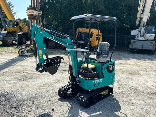 2026 CFG KV16R Mini Excavator (Unused)