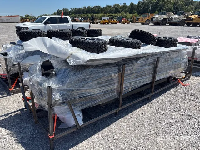 2026 HQ100 White Six-Seater Golf Cart (Unused)