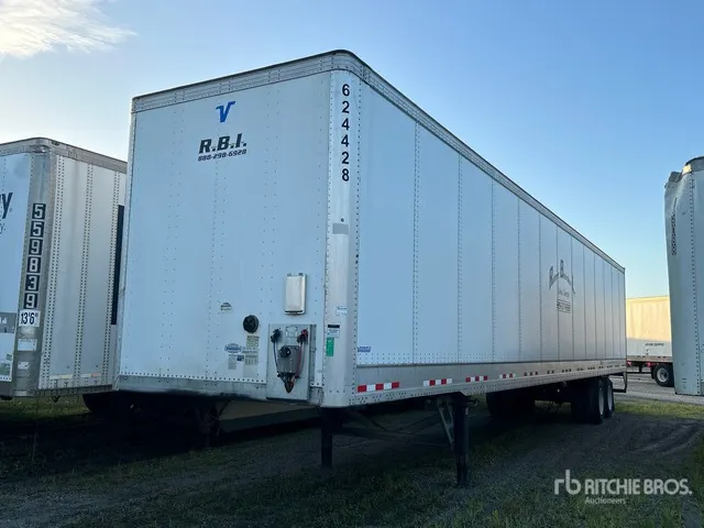 2024 Vanguard 53 ft x 102 in T/A VXP53 Van Trailer
