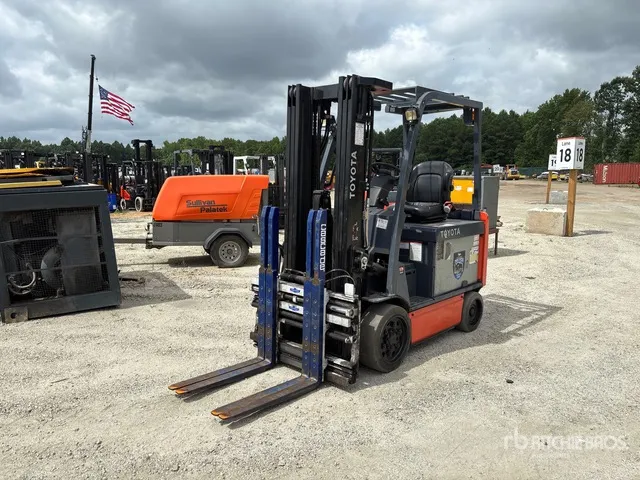 2018 Toyota 8FBCU32 6300 lb Electric Forklift