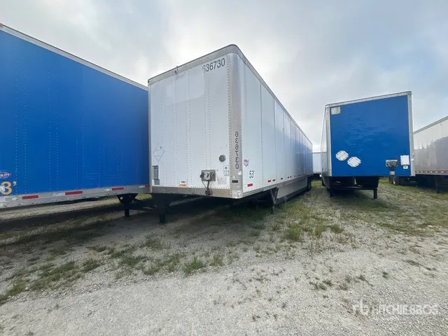 2016 Wabash DVCVHPC 53 ft x 102 in T/A Van Trailer