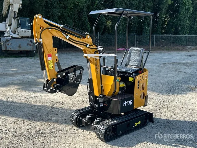 2026 CFG H13R Mini Excavator (Unused)