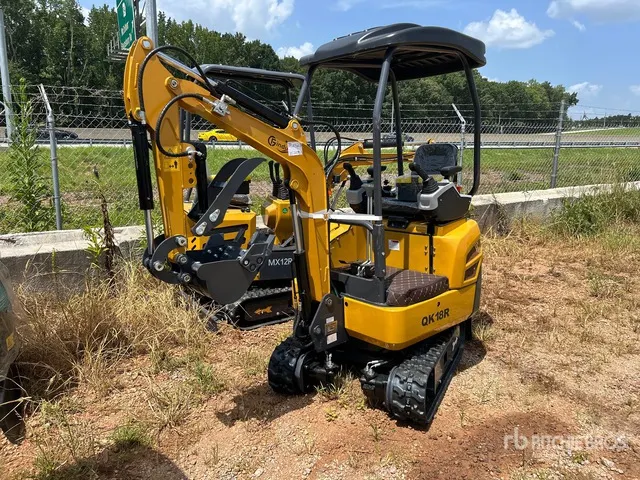 2026 CFG QK18R Mini Excavator (Unused)