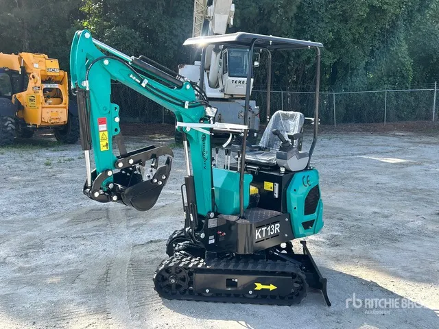 2026 CFG KT13R Mini Excavator (Unused)