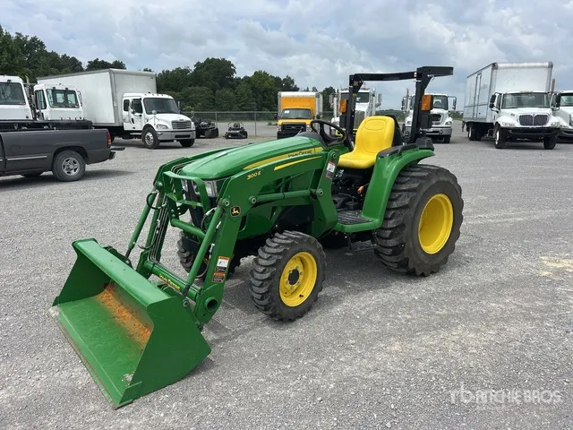 2021 John Deere 3025E 4WD Utility Tractor