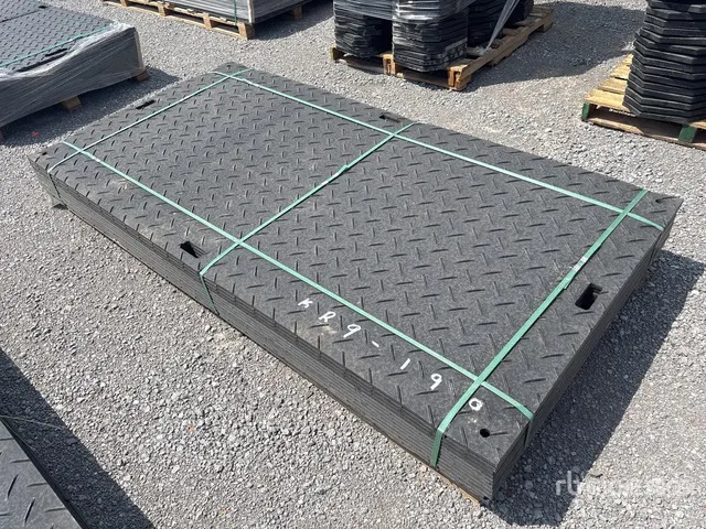 Quantity of (12) 2026 SKLP SK-LJB12 8 ft x 4 ft Polyethylene Sheet Ground Protection Mats (Unused)