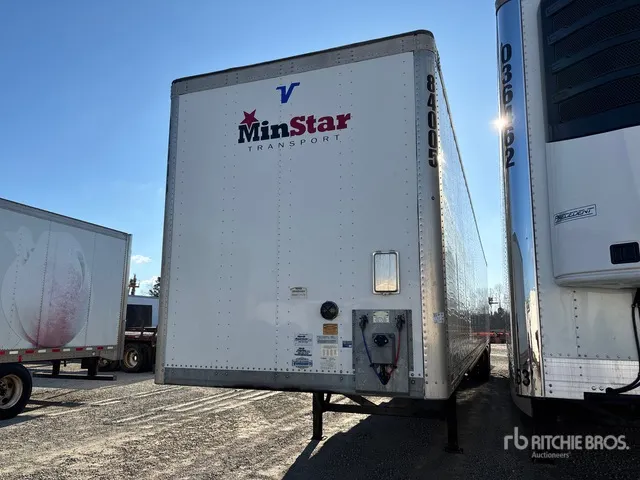 2024 Vanguard 53 ft x 102 in T/A Van Trailer