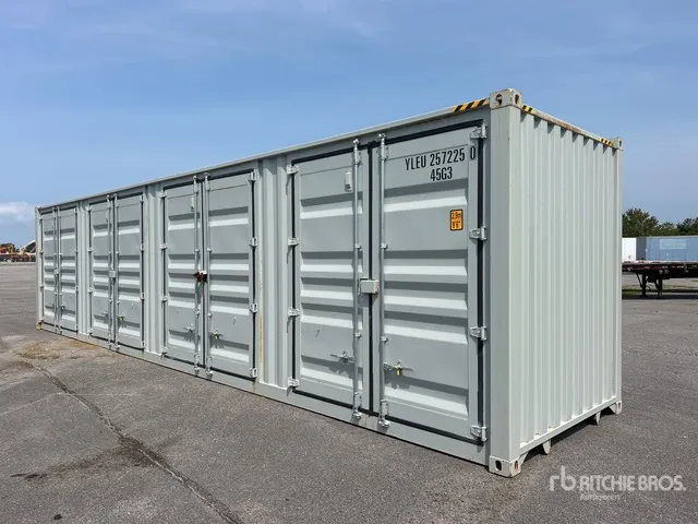 2026 40 ft High Cube Multi-Door Storage Container