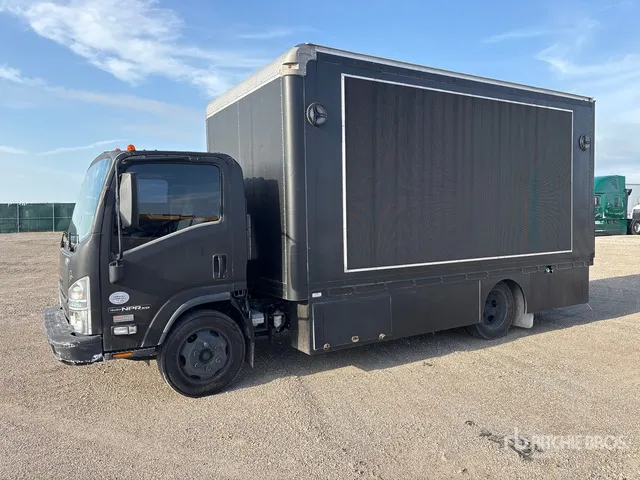 2021 Isuzu NPR XD 4x2 Digital Billboard Truck