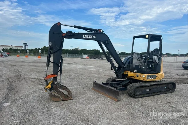 2017 John Deere 50G Mini Excavator