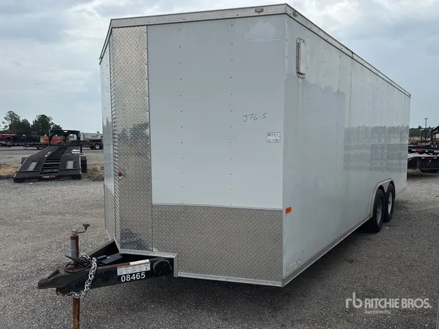 2019 Rock Solid 20 ft T/A Enclosed Trailer