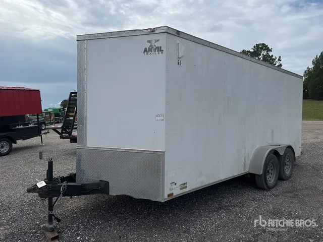 2022 Anvil AT6X12SA 16 ft T/A Enclosed Trailer
