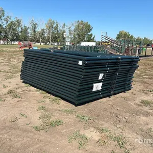 Quantity of (16) 2026 BYT FRMGTE96 9 ft 6 in x 4 ft 2 in Steel Heavy Duty Magnum Ranch Frame Livestock Gate (Unused)